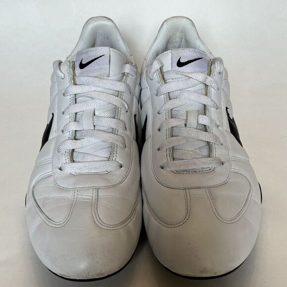 Nike Shoes Women's 7.5 Sprint Sister Athletic Sneakers 311919-101 White Leather - Picture 2 of 16
